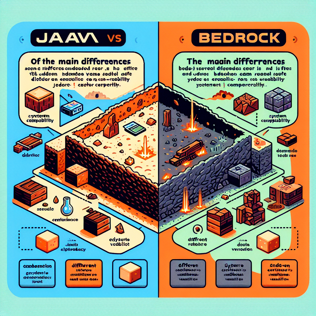 Perbedaan Utama Antara Minecraft Java dan Bedrock: Mana yang Tepat untuk Anda?