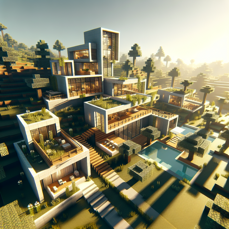 Explore the Top Modern Simple Minecraft House Designs for 2023